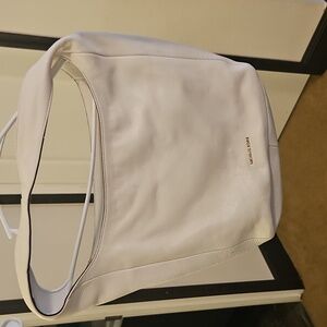 Michael Kors  white leather bag,guc